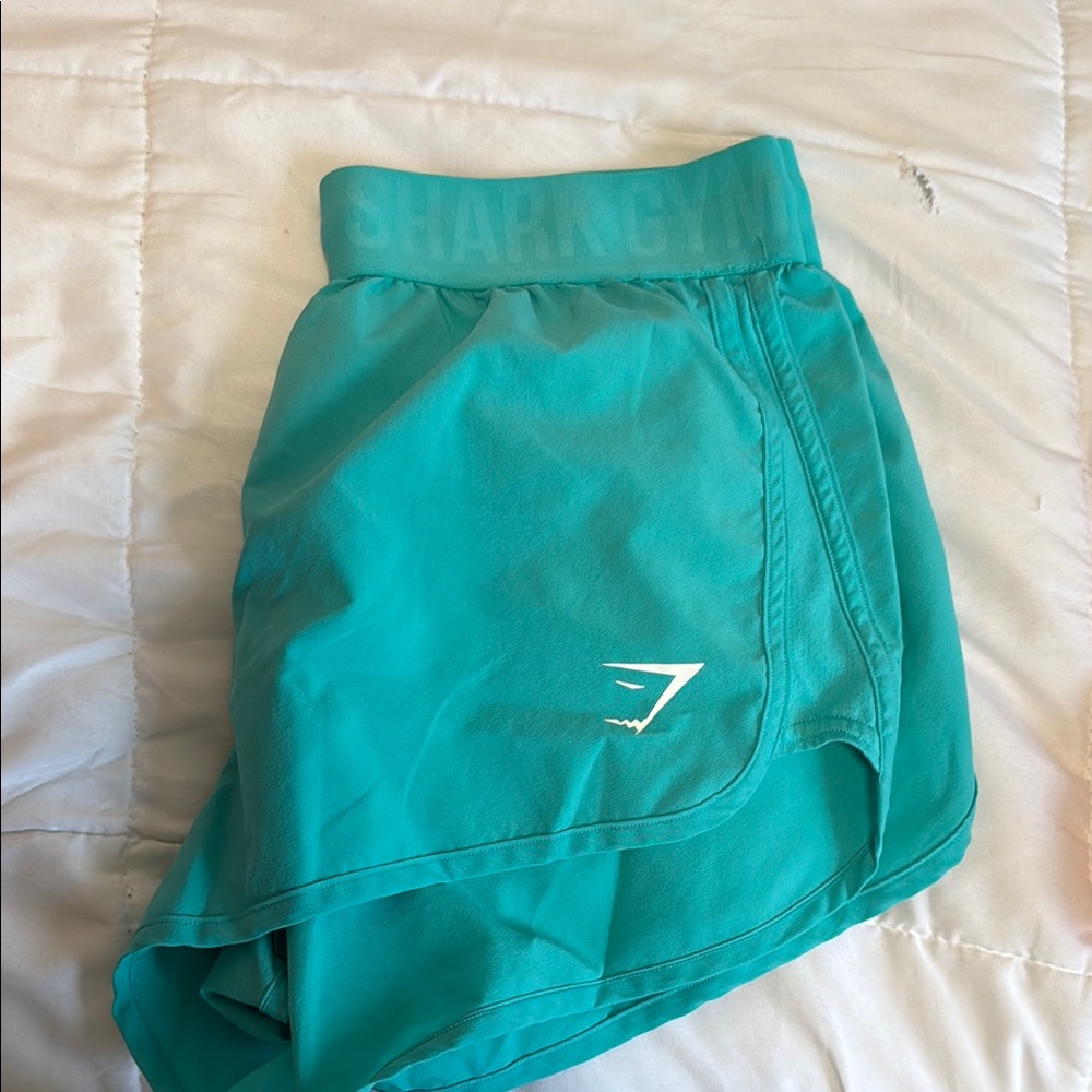 Gymshark Turquoise Workout Shorts